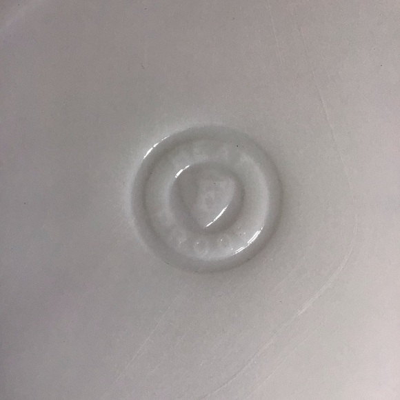 Vintage Federal Glass Golden Bamboo Serving Platter - Picture 7 of 7